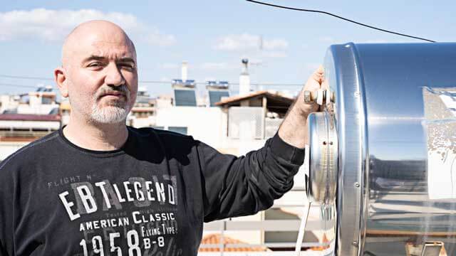 ηλιακοί θερμοσίφωνες συντήρηση